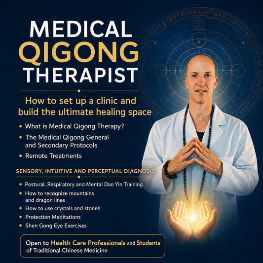 Medical Qigong Therpaist* with Sifu JC - 24 Weeks