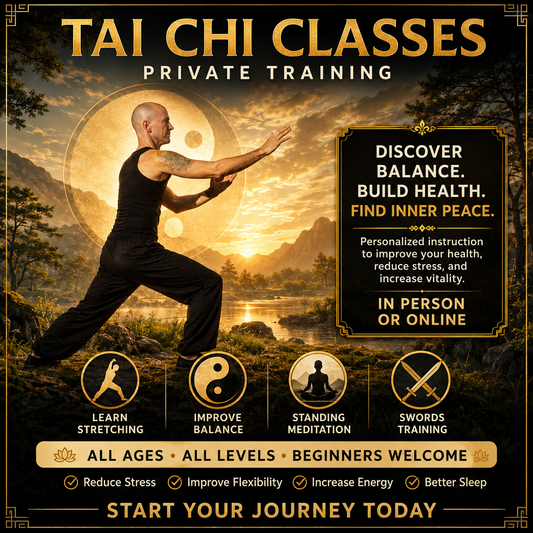 Yang Style Tai Chi Chuan - 12 Weeks In Person or Online